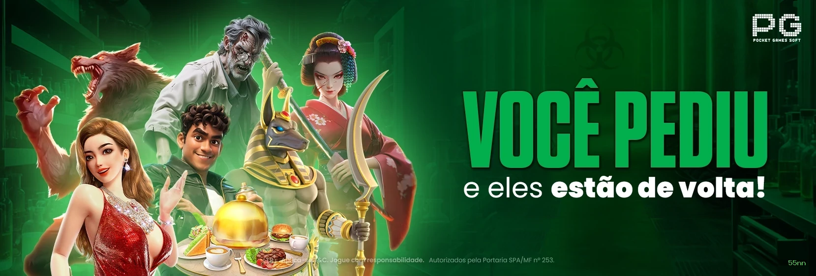 Slots com prêmios 55nn